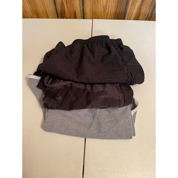 NIKE short shorts women’s athletic works XS 0-2 black gray white 3 pr - Picture 2 of 9